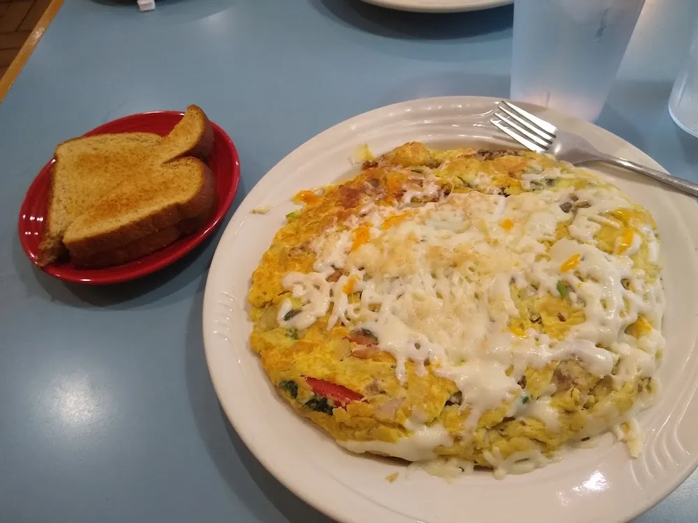 Maria's Frittata with Wheat Toast