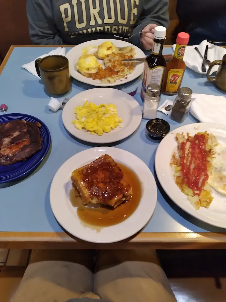 Steak and Eggs French Toast Hash Browns