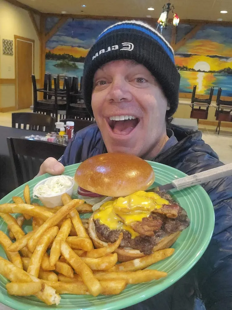 The Big Ugly Double Cheeseburger